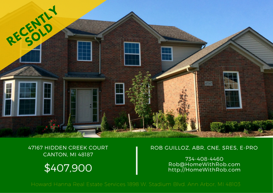 Recently Sold - 47167 Hidden Creek