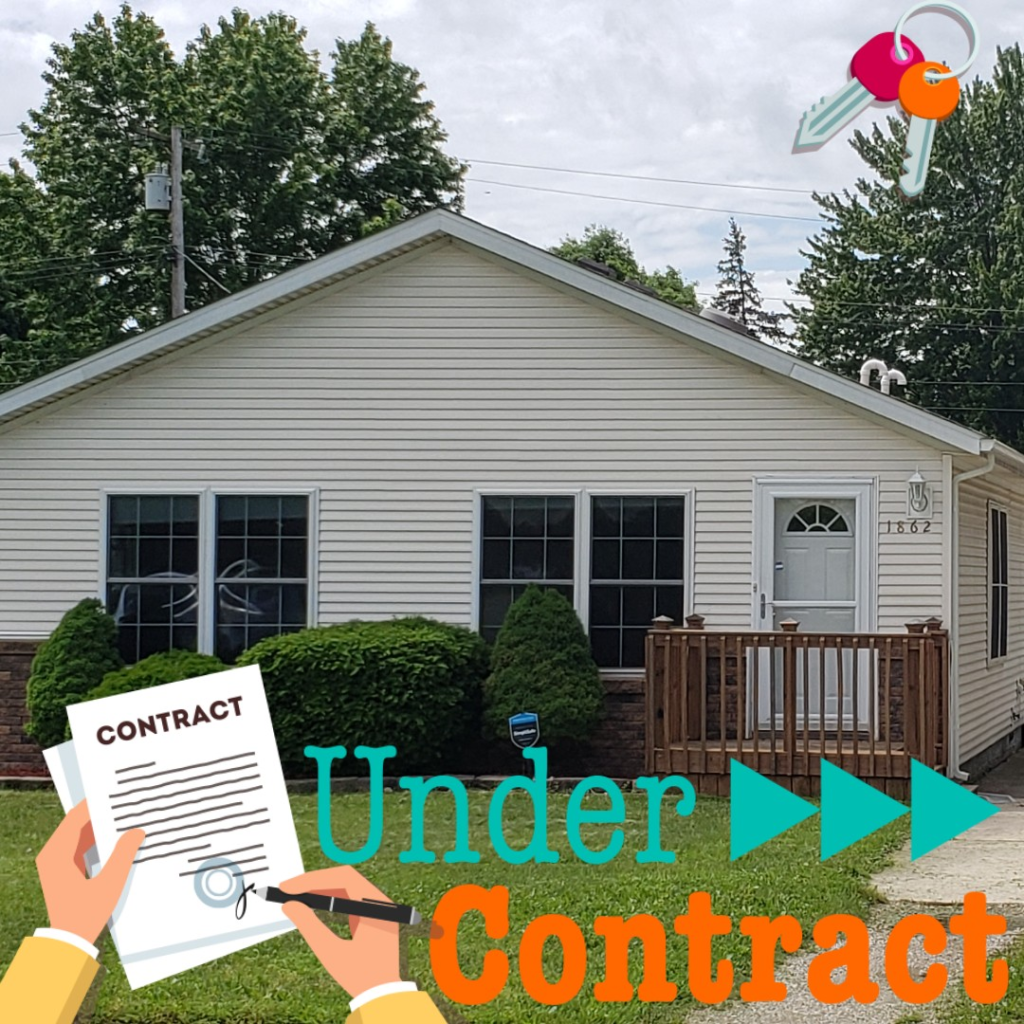 House for sale that went under contract in 1 day.